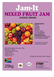 Jam Mixed Fruit  25KG